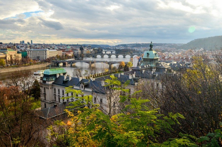 Best views of Prague from Letna park