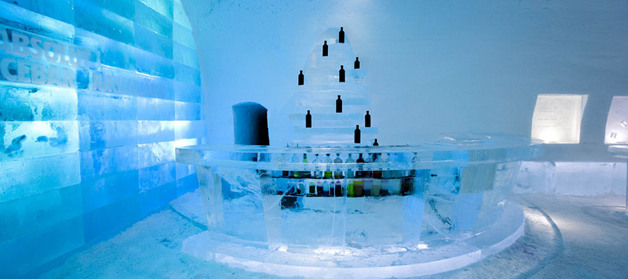 Buz Oteller - Jukkasjärvi Ice Hotel - Bar