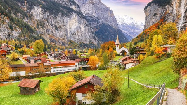 İsviçre Alp Köyleri